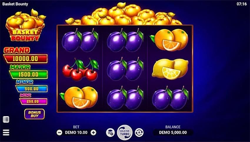 Basket Bounty Slot — main hero banner at Mr Punter Casino
