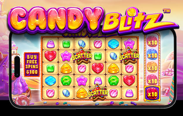 Candy Blitz — main hero banner at Mr Punter Casino