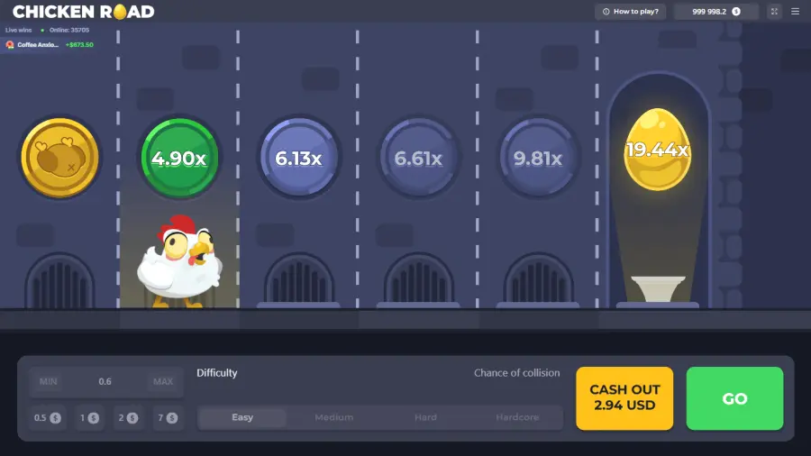 Chicken Road App — main hero banner at Mr Punter Casino